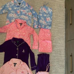 - Ralph Lauren 4 pajama sets